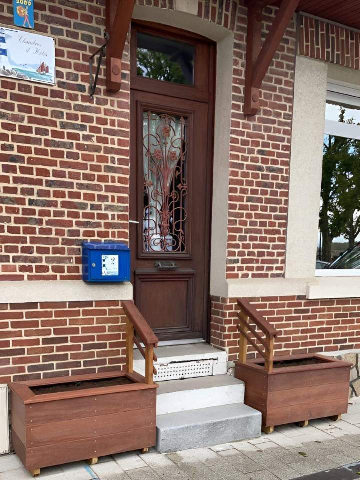 Porte et pots de fleurs Abbeville